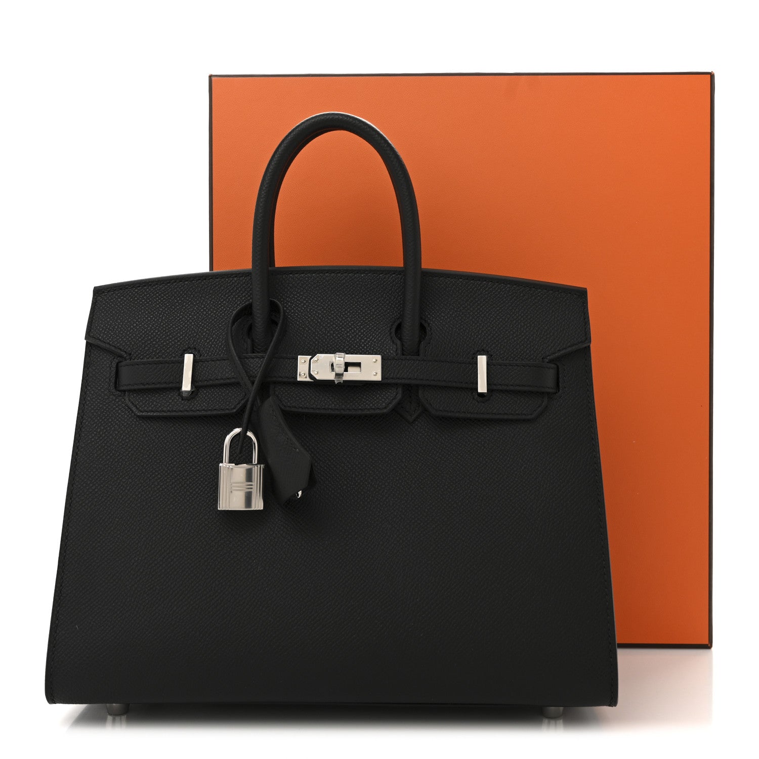 Hermes Epsom Birkin Sellier 25 Black 21 of 21