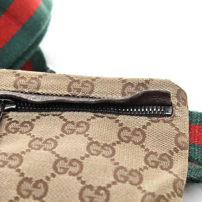 Gucci Monogram Web Belt Bag Dark Brown 14 of 14