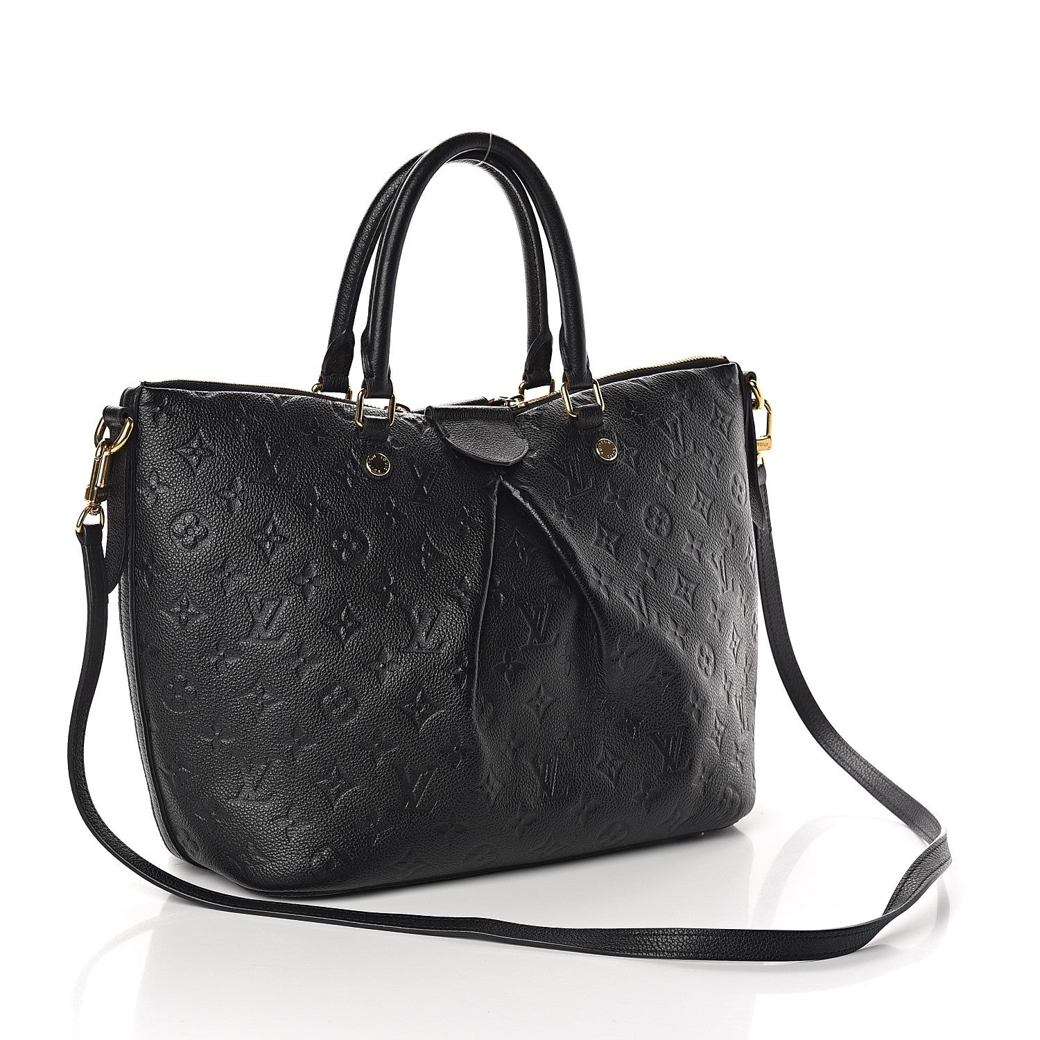 Louis Vuitton Empreinte Mazarine MM Black 2 of 9