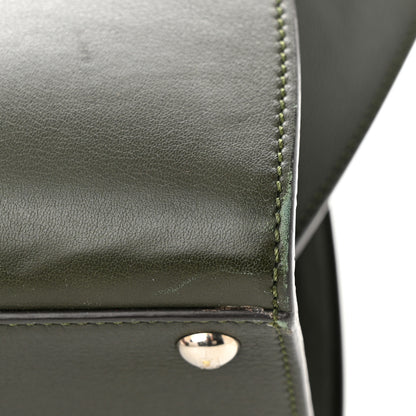 Fendi Vitello Dolce Marmol Shiny Nappa Petite 3Jours Tote Verde Prato 12 of 17