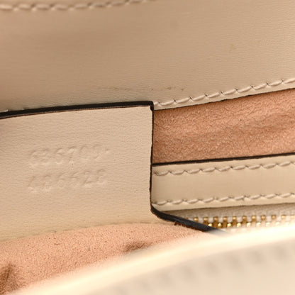 Gucci Boarded Dyana Lux Calfskin Small Jackie 1961 Hobo Mystic White 7 of 13