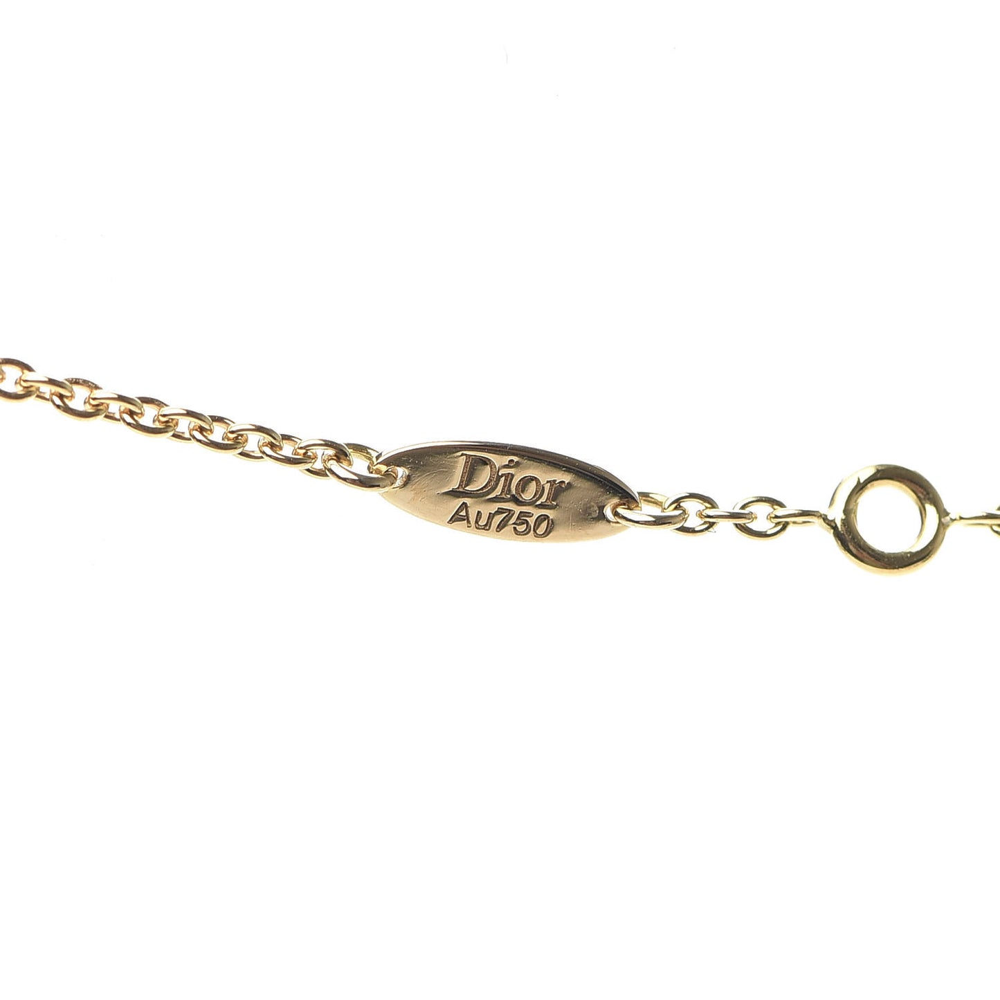 18K Yellow Gold Diamond Lapis Lazuli Rose Des Vents Necklace