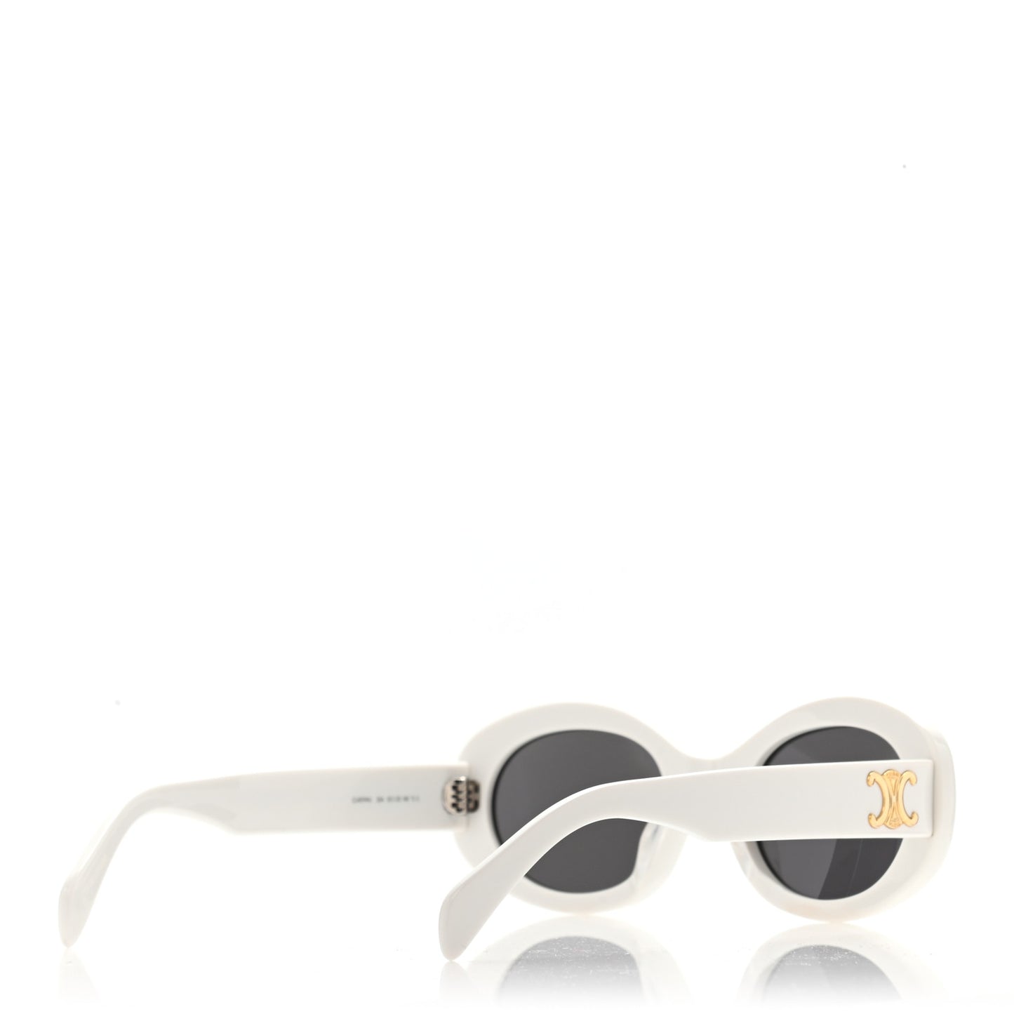 Acetate Triomphe 01 Sunglasses CL 40194U White