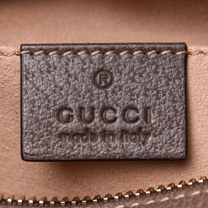Gucci GG Supreme Monogram Web Mini Ophidia Shoulder Bag Brown 6 of 10