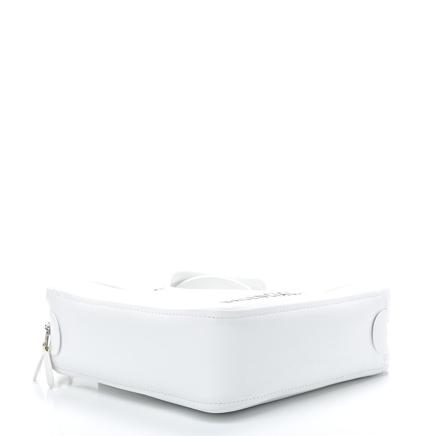 Calfskin XS Triangle Duffle White