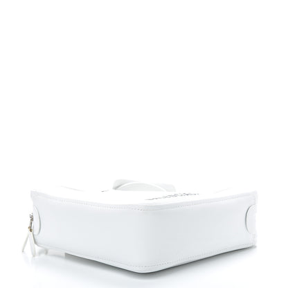 Balenciaga Calfskin XS Triangle Duffle White 3 of 11