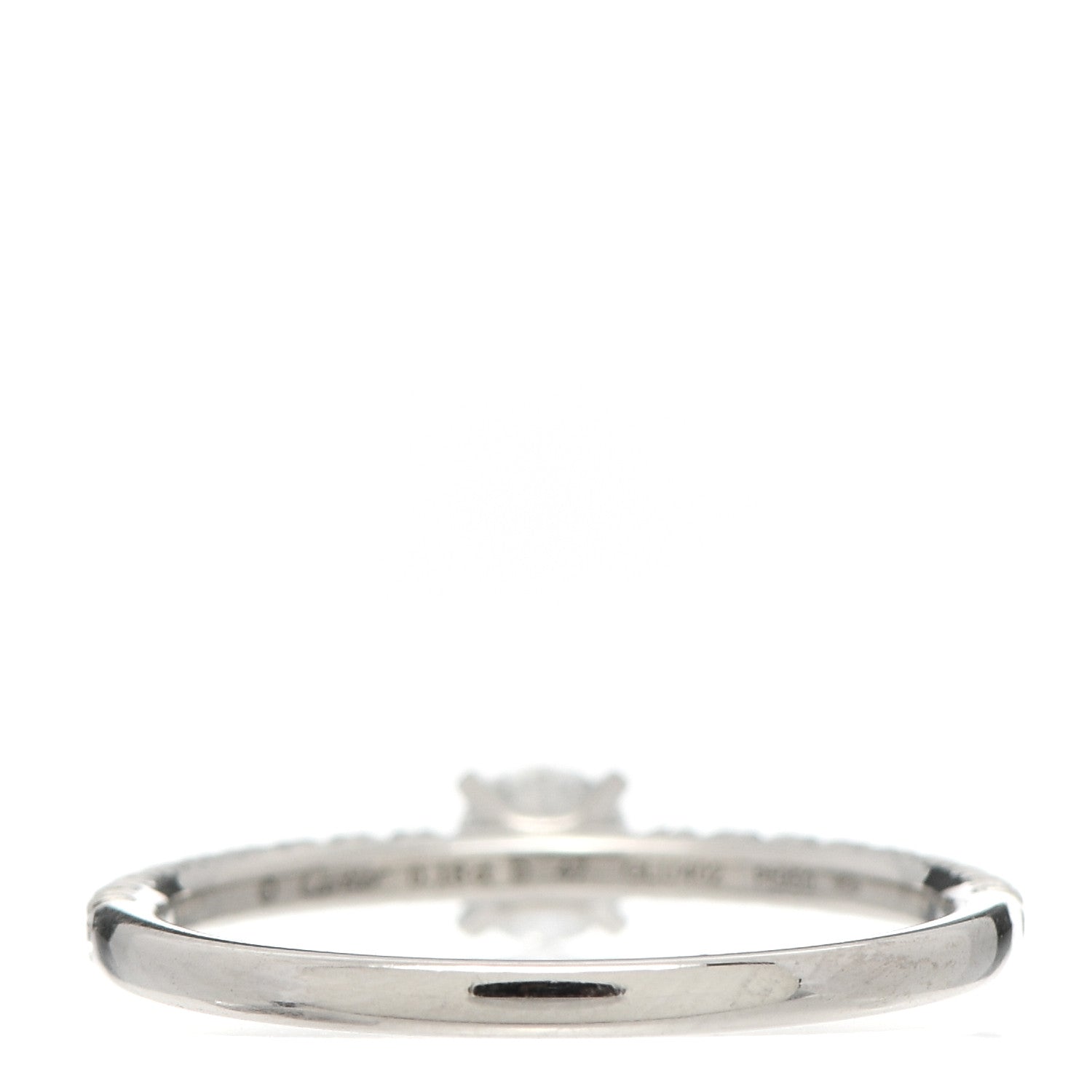 Cartier Platinum Diamond .18ct Etincelle De Cartier Solitaire Engagement Ring 47 4 3 of 4