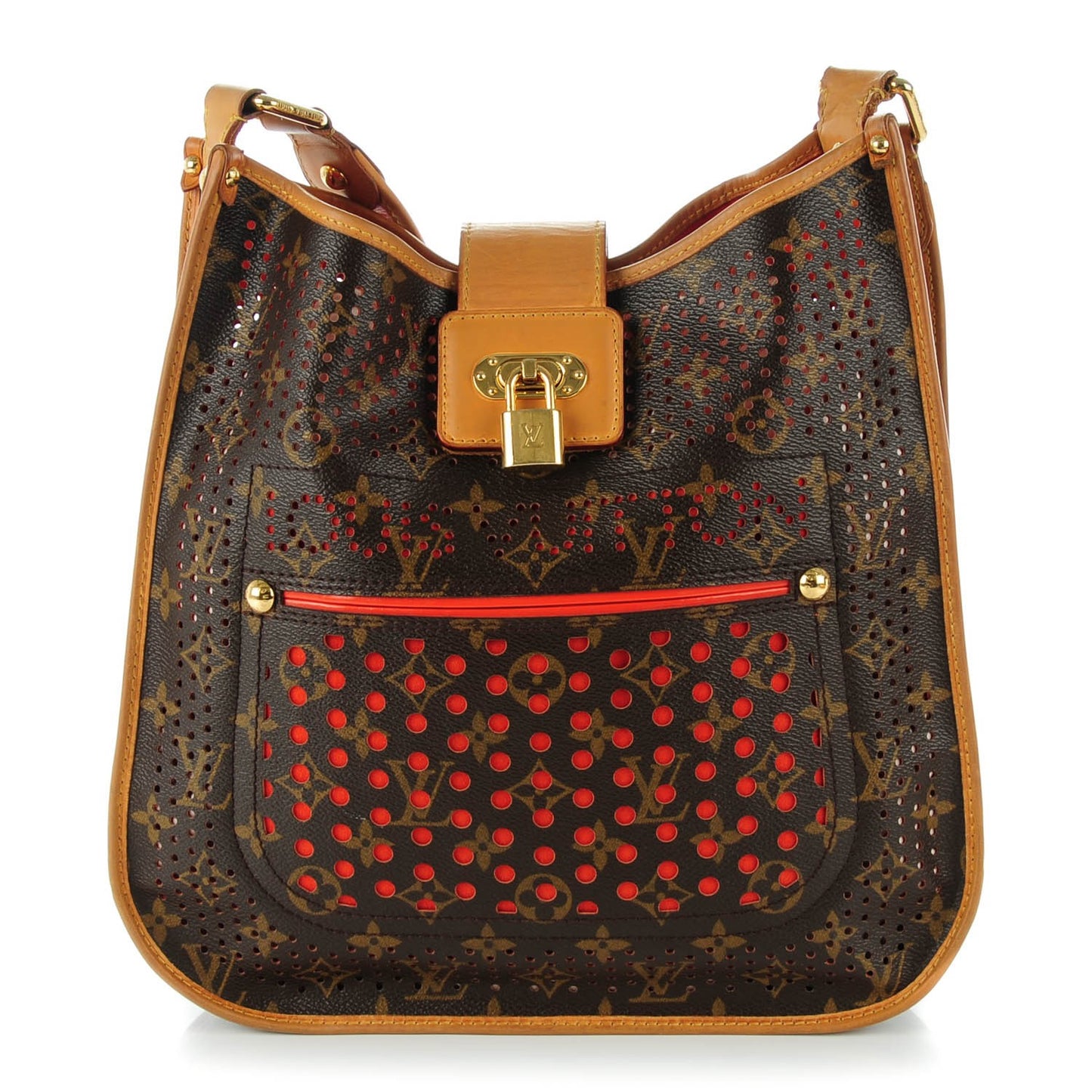 Monogram Perforated Musette Orange