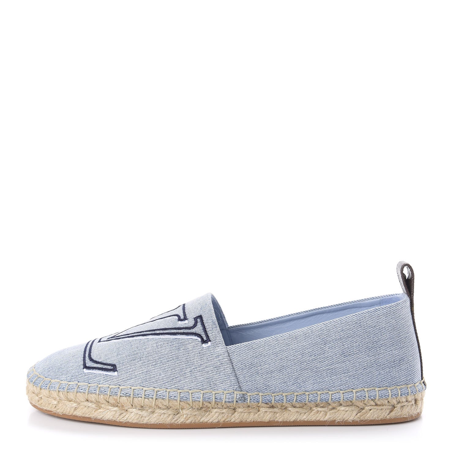 Louis Vuitton Denim Monogram Espadrilles 37 Blue 1 of 10