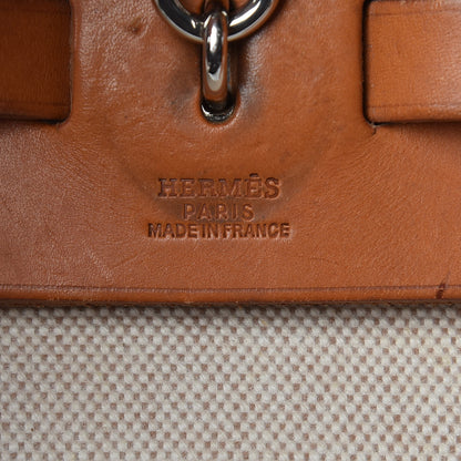 Hermes Toile Vache Calfskin Herbag 39 MM Natural 11 of 22