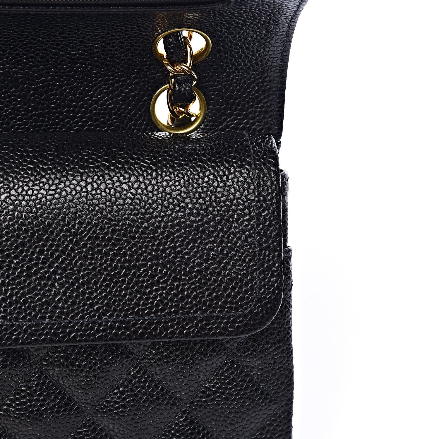 Chanel Caviar Quilted Small Double Flap Black 12 of 14
