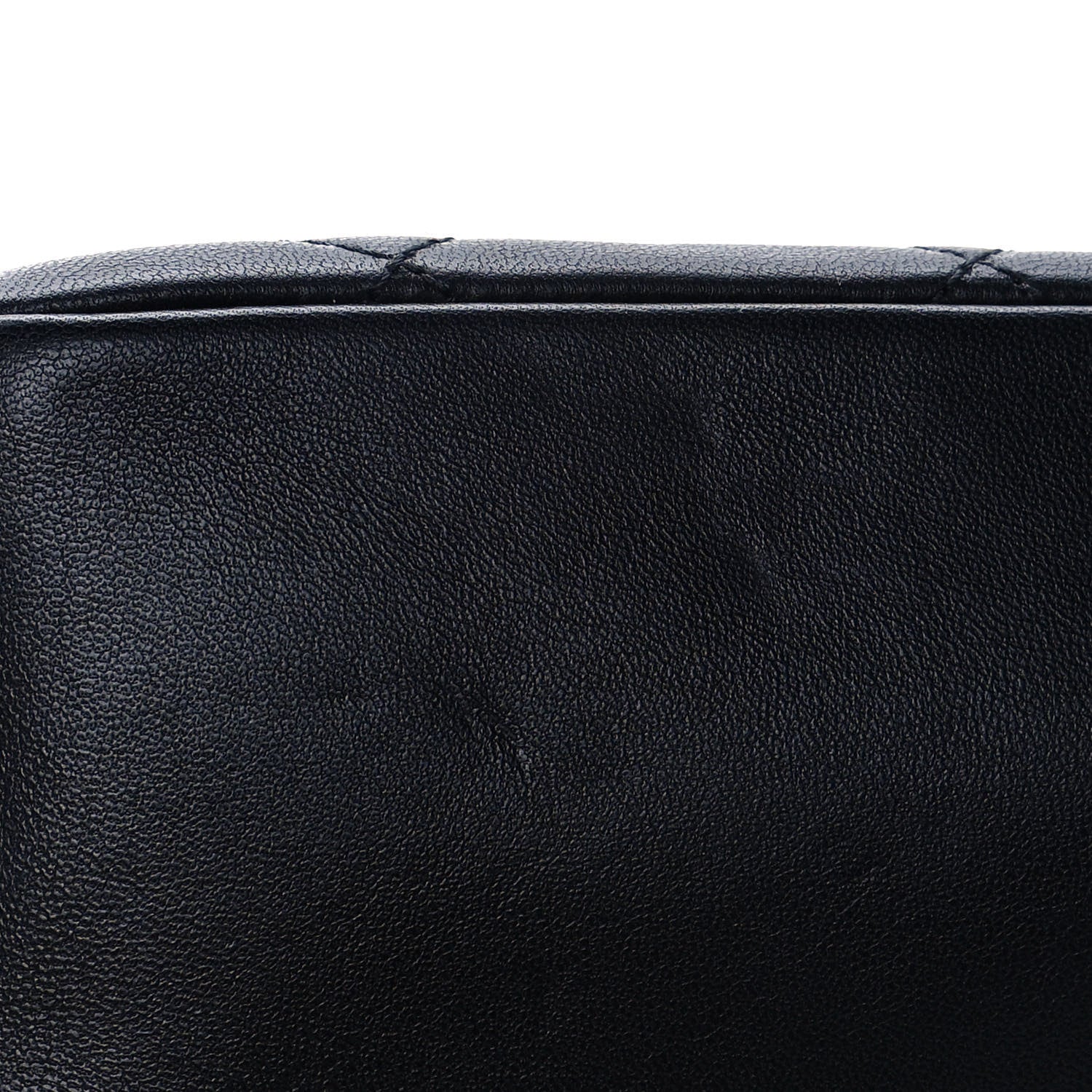 Chanel Lambskin Quilted Resin Bi-Color Chain Flap Bag Black 13 of 14