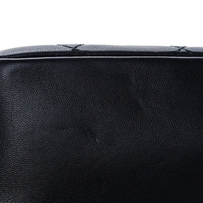 Chanel Lambskin Quilted Resin Bi-Color Chain Flap Bag Black 13 of 14