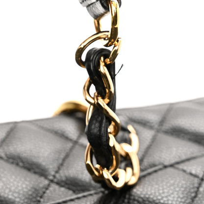 Chanel Caviar Quilted Grand Shopping Tote GST Black 16 of 18