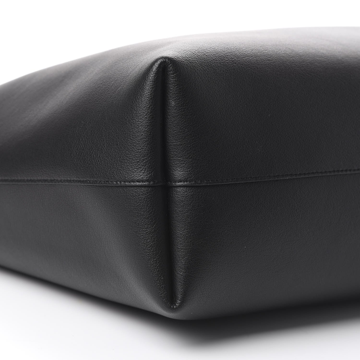 Saint Laurent Calfskin Large Shopping Tote Black 9 of 17