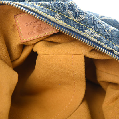 Louis Vuitton Monogram Denim Baggy PM Blue 7 of 17