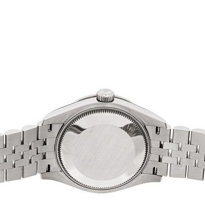 Rolex Stainless Steel 18K White Gold Diamond 31mm Oyster Perpetual DateJust Watch Pink 278384RBR 4 of 5