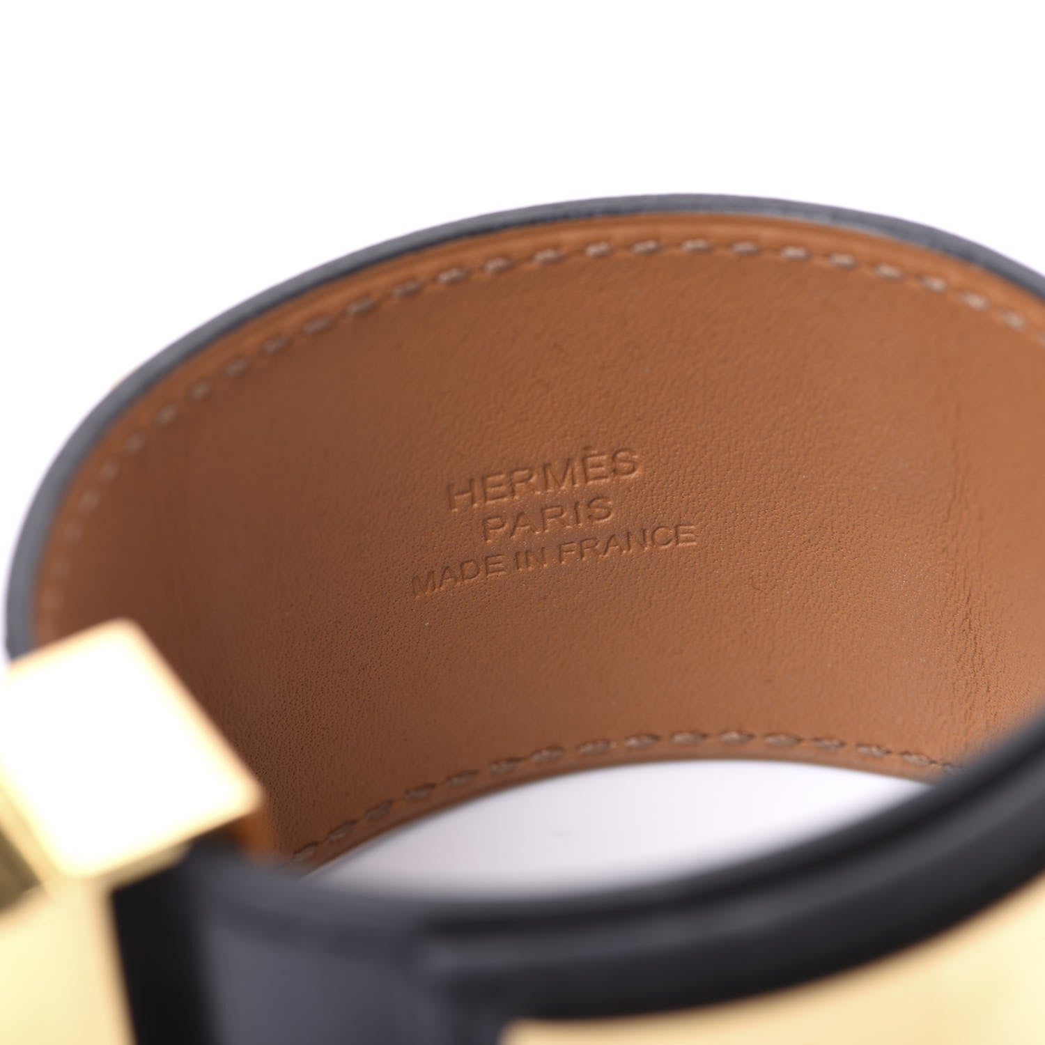 Hermes Box Collier de Chien CDC Bracelet S Black 3 of 5