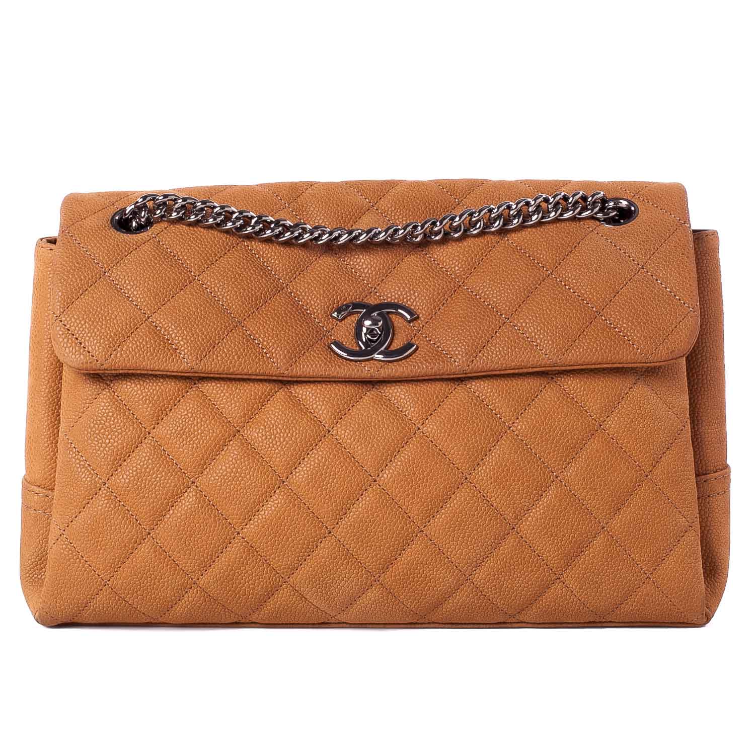 Chanel Iridescent Caviar Medium Lady Pearly Flap Beige 1 of 10