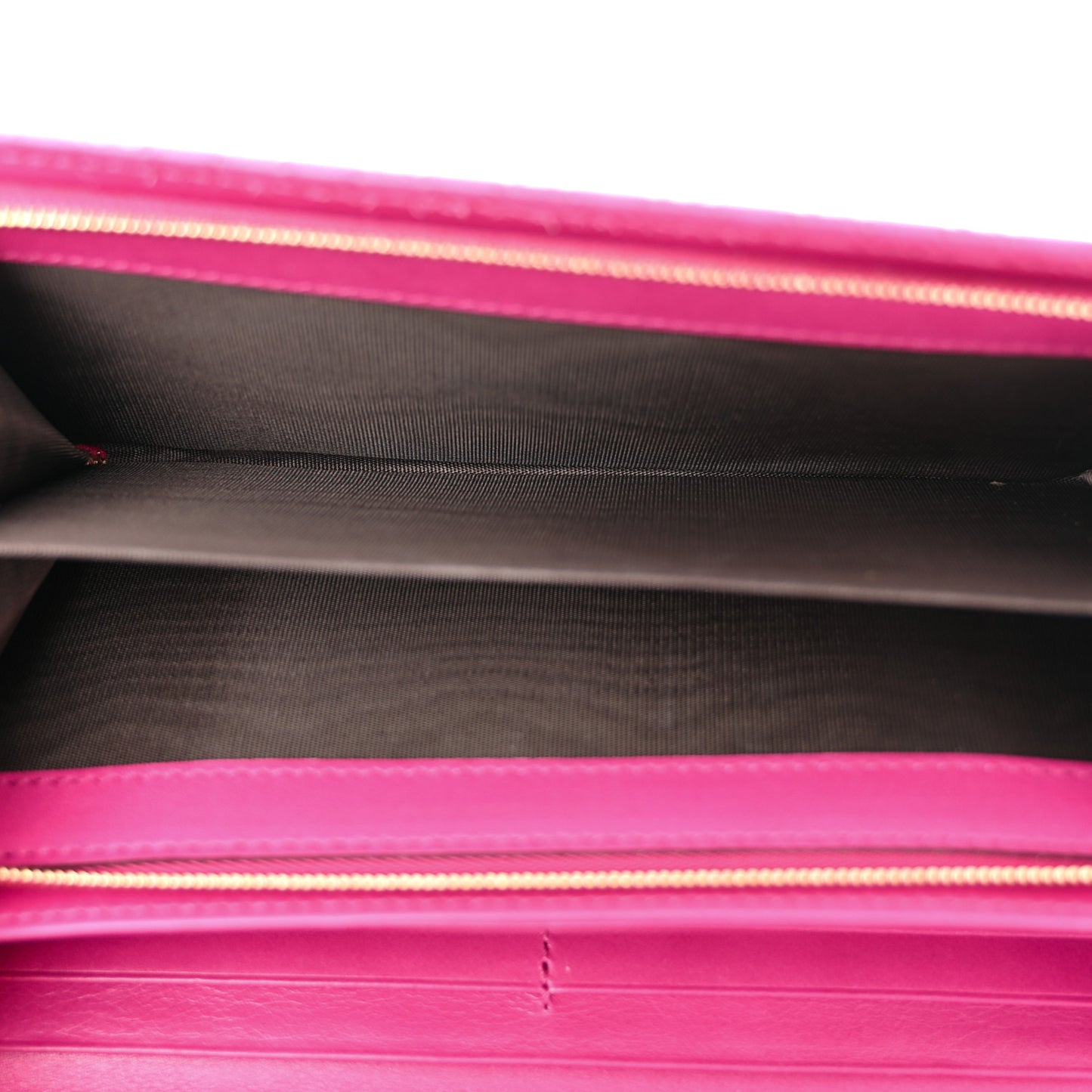 Soft Microguccissima Dice Chain Wallet Bright Bouganville