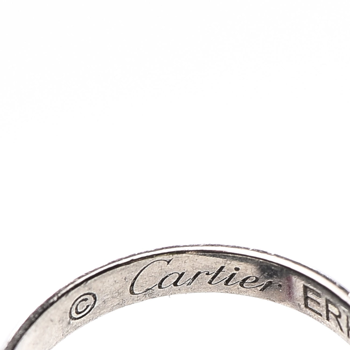 18K White Gold Ceramic Trinity Cord Bracelet Black