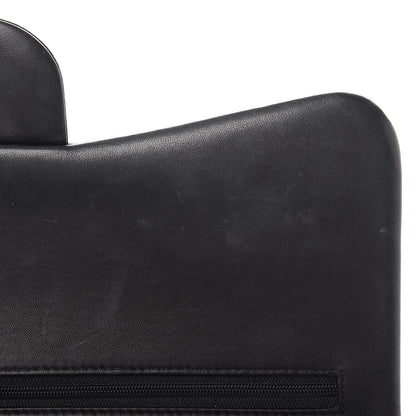 Chanel Lambskin Quilted Jumbo Double Flap Black 11 of 19