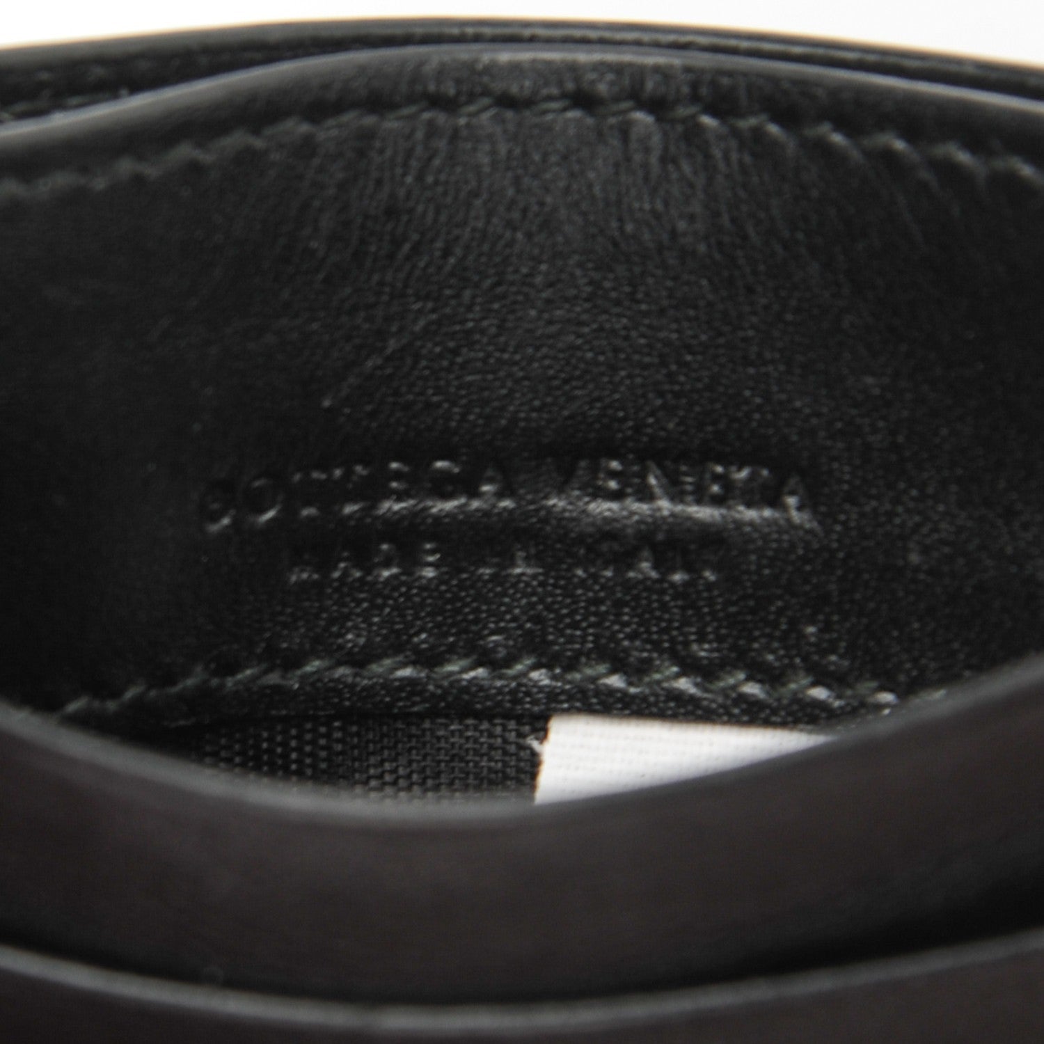 Bottega Veneta Nappa Intrecciato VN Card Case Nero Black 6 of 8