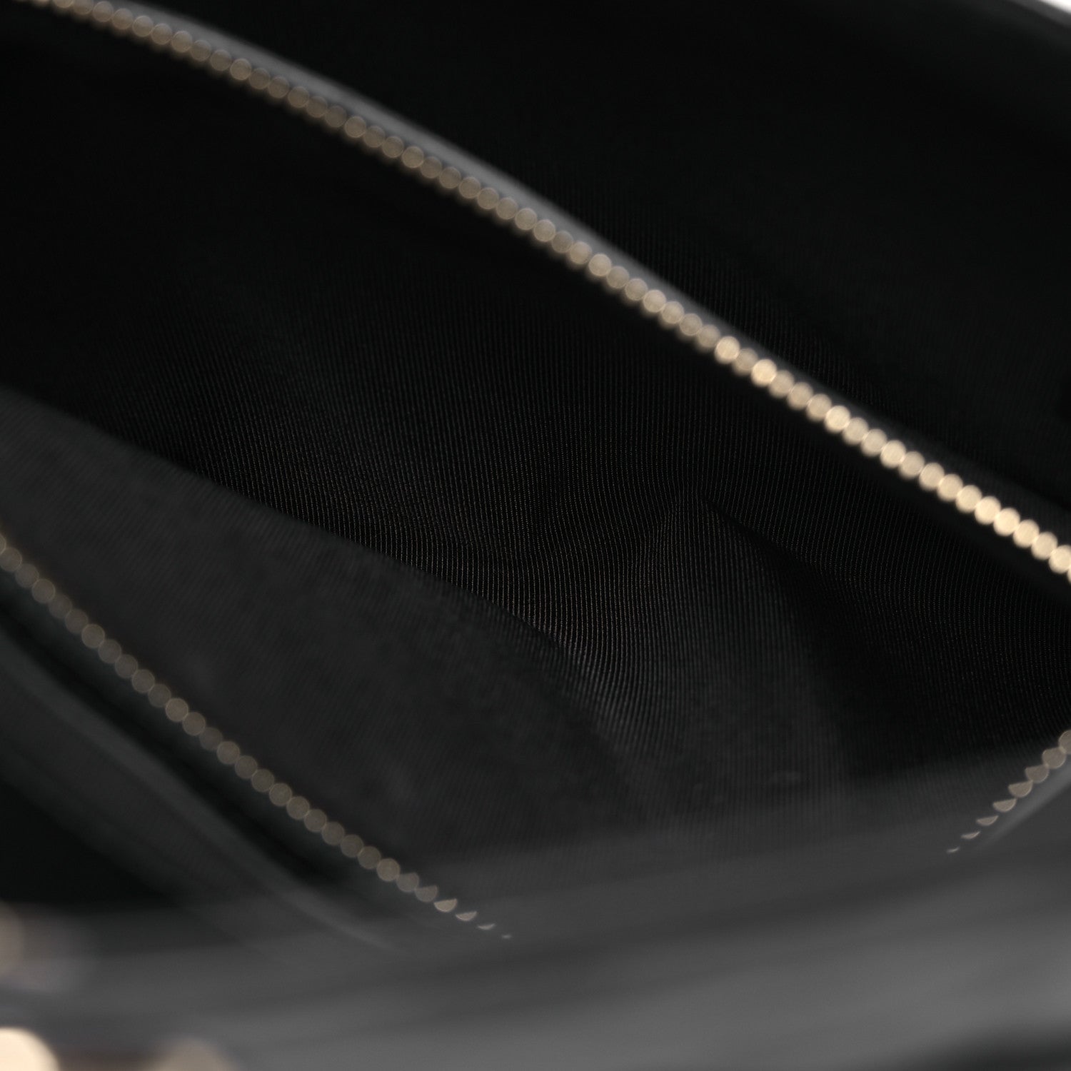 Chanel Lambskin Enamel Quilted Document Portfolio Holder Black 6 of 13