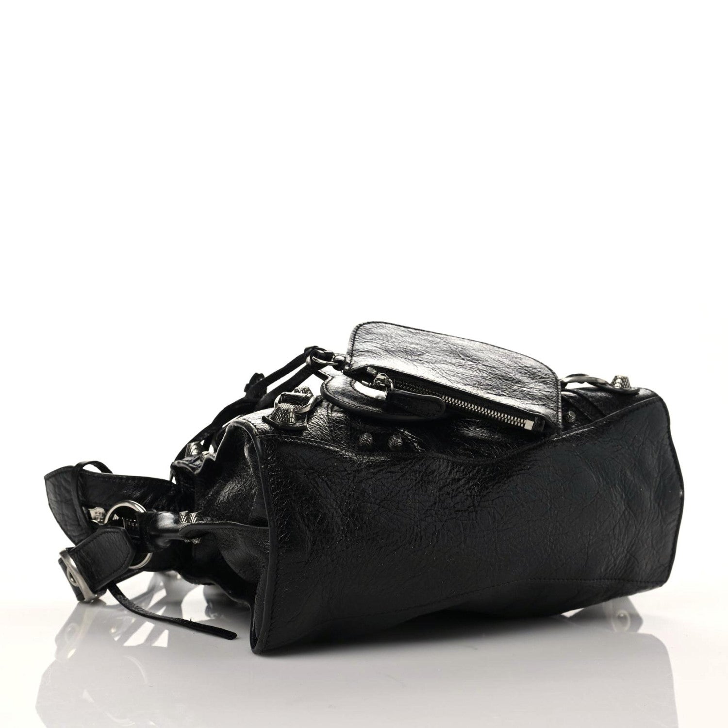 Balenciaga Agneau Arena Neo Cagole Handbag XS Black 4 of 14