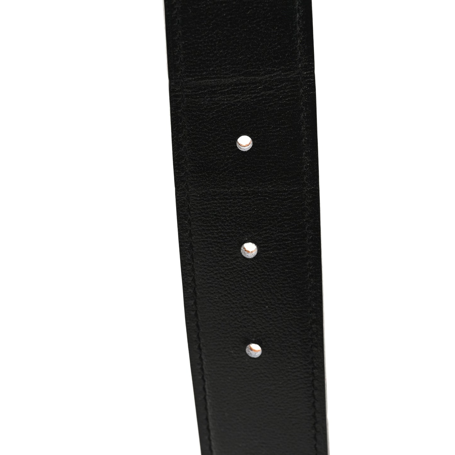 Box Togo 32mm Au Carre H Belt 85 Black Gold