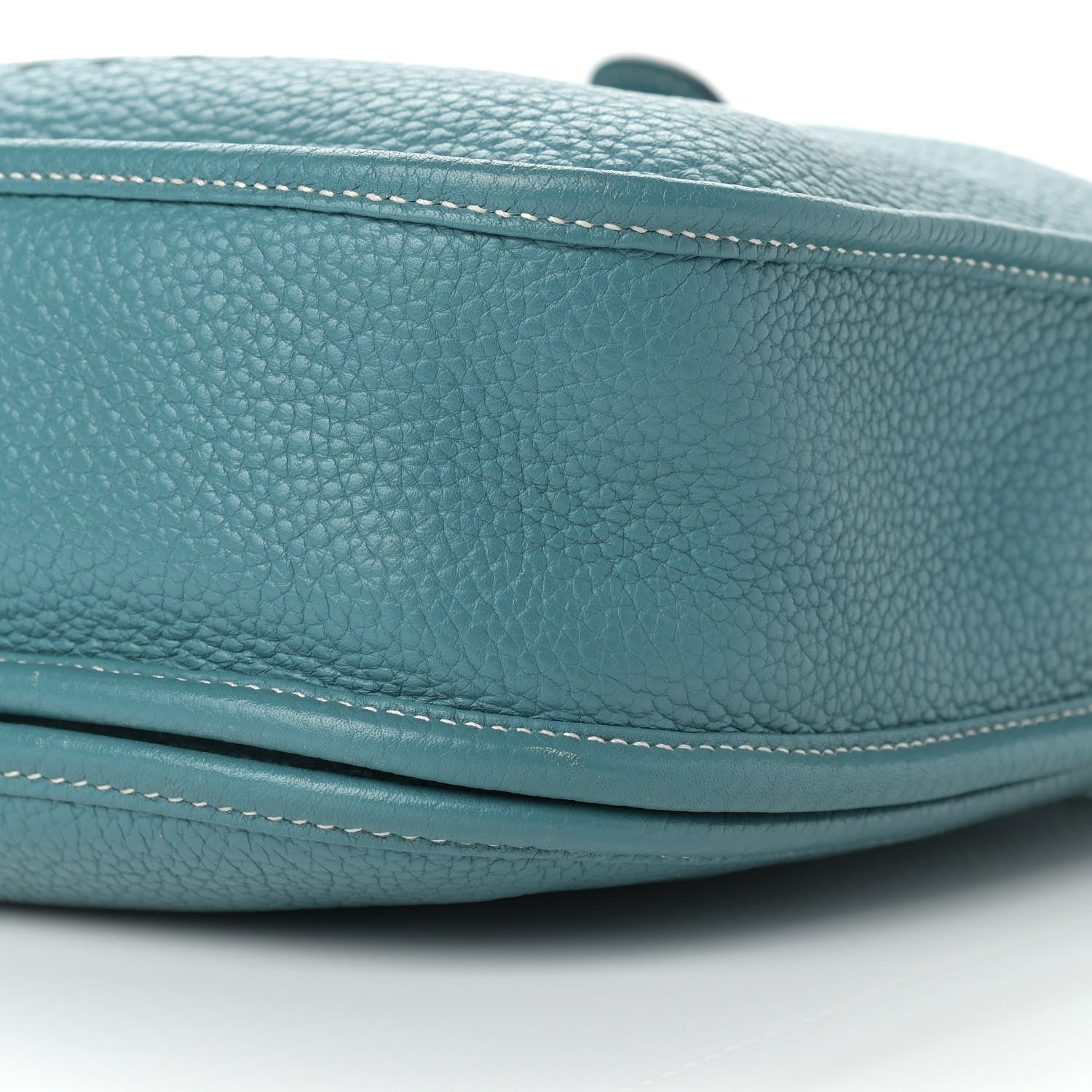 Hermes Taurillon Clemence Evelyne III PM Blue Jean 9 of 16