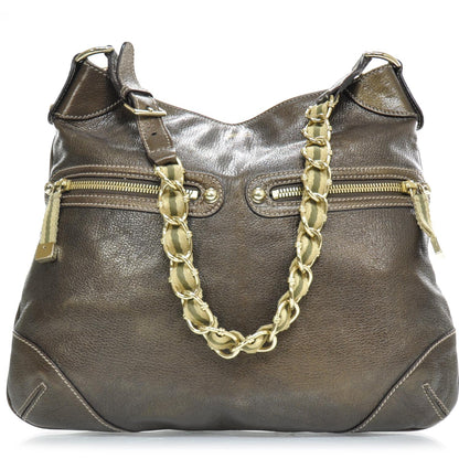 Gucci Leather Capri Chain Bag Bronze 1 of 9