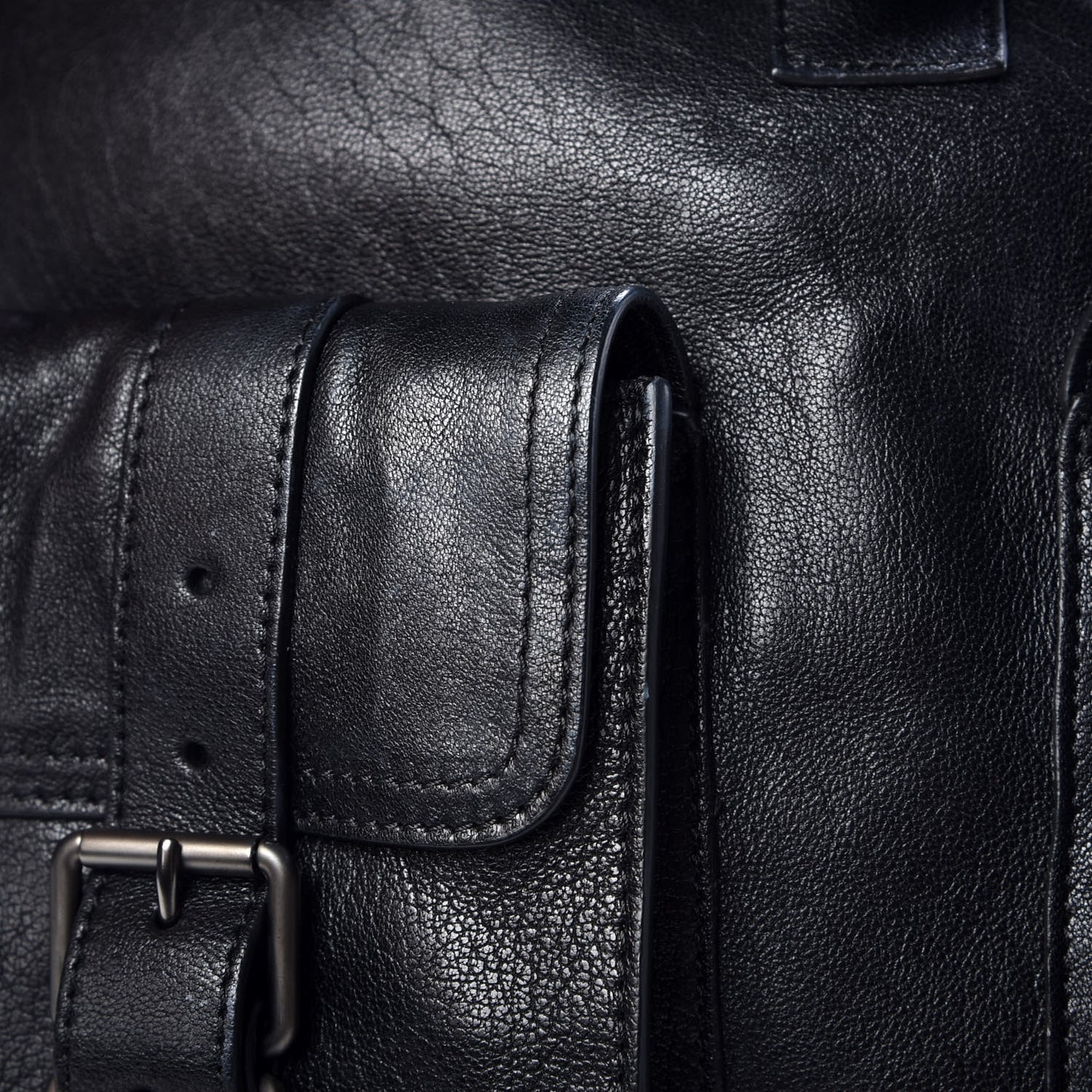 Lambskin PS1 Backpack Black