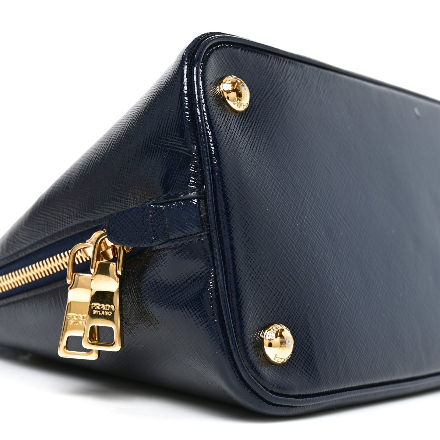 Saffiano Vernice Medium Open Promenade Tote Royal