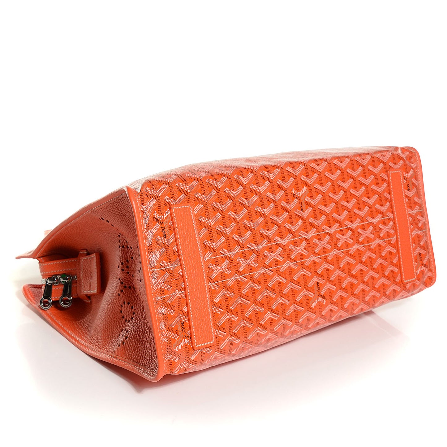 Goyardine Sac Hardy Pet Carrier PM Orange