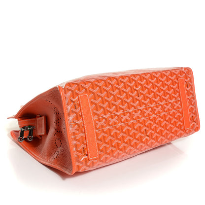 Goyard Goyardine Sac Hardy Pet Carrier PM Orange 5 of 12