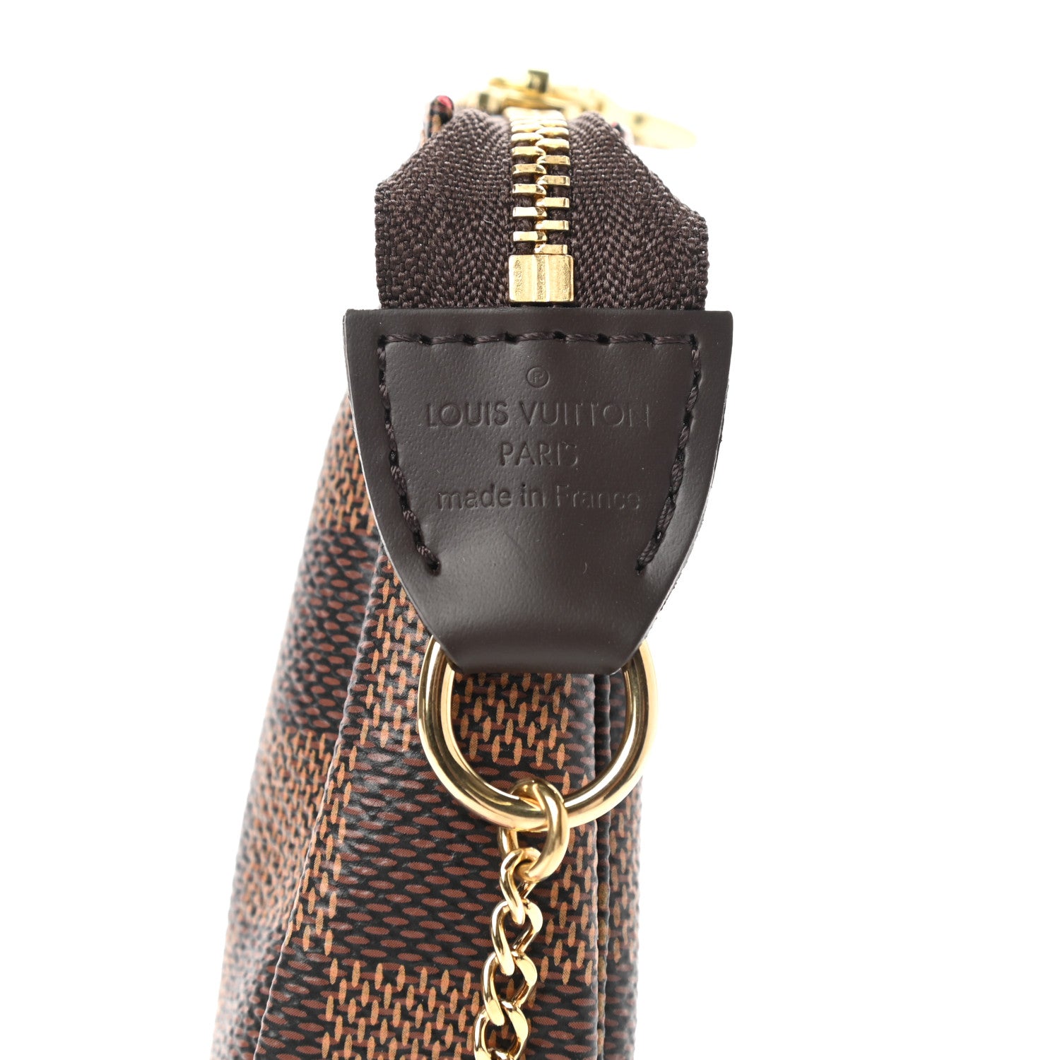 Louis Vuitton Damier Ebene Mini Pochette Accessories 6 of 7