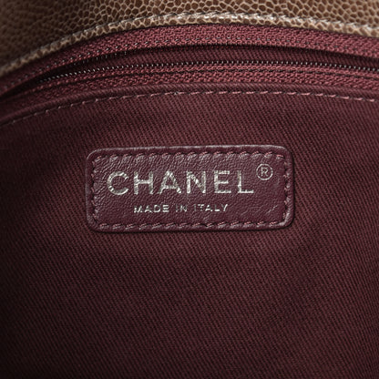 Chanel Crumpled Grained Calfskin Jumbo CC Crave Flap Beige 6 of 11