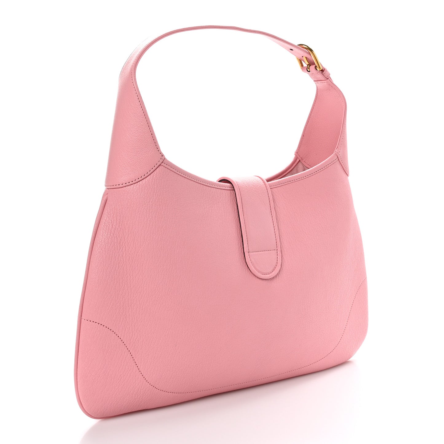 Goatskin Medium Aphrodite Shoulder Bag Wild Rose