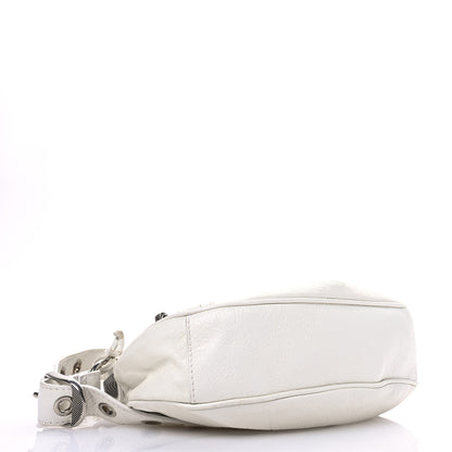 Balenciaga Agneau Arena Le Cagole Shoulder Bag XS Optic White 4 of 15