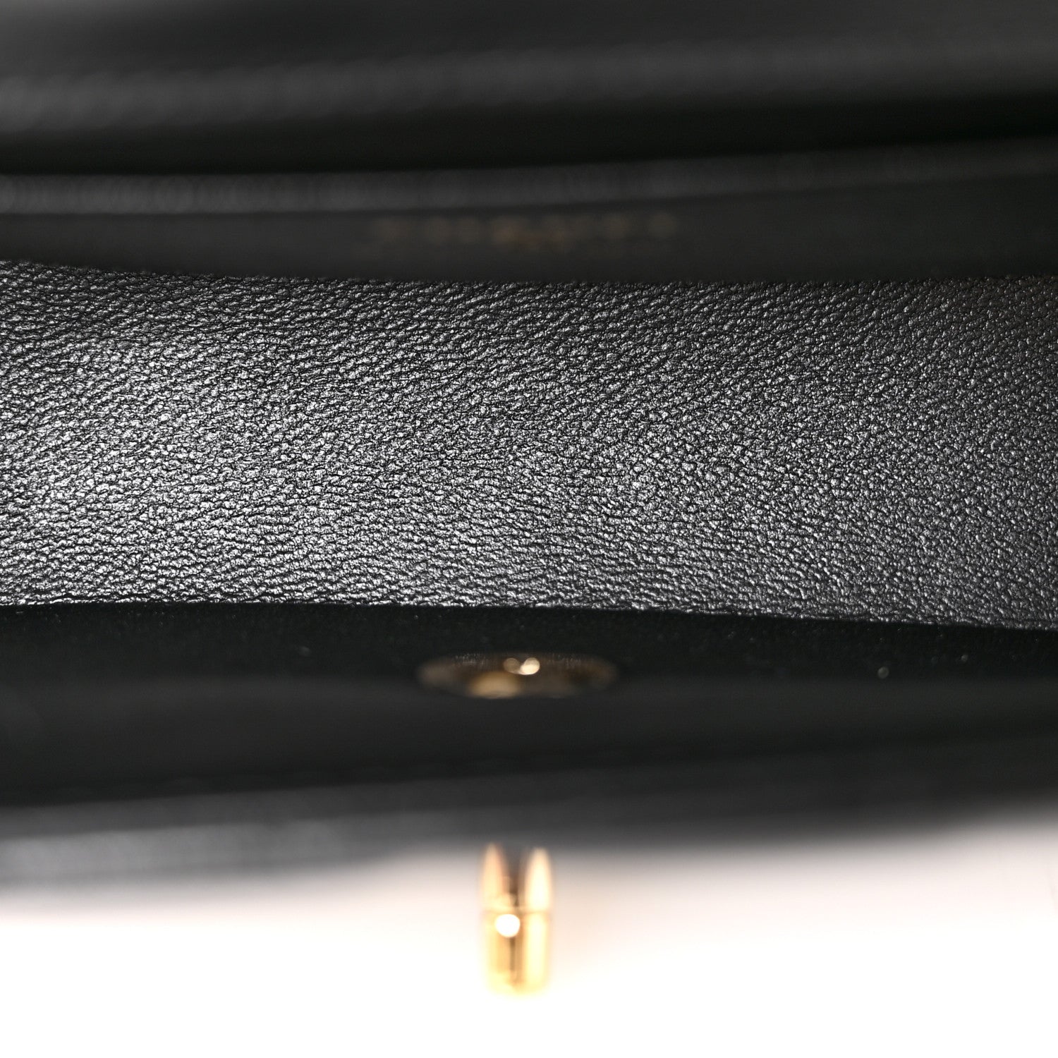Chanel Lambskin Quilted Tab Mini Flap Black 5 of 12