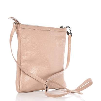 Balenciaga Agneau Classic Hardware Flat Crossbody Rose Aubepine 3 of 7