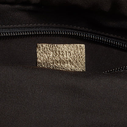 Gucci GG Monogram Web Medium Collapsible Carry On Duffle Beige Gold 7 of 8