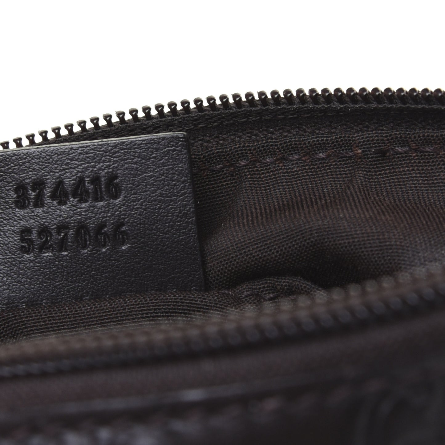 Guccissima Mini Messenger Bag Dark Brown