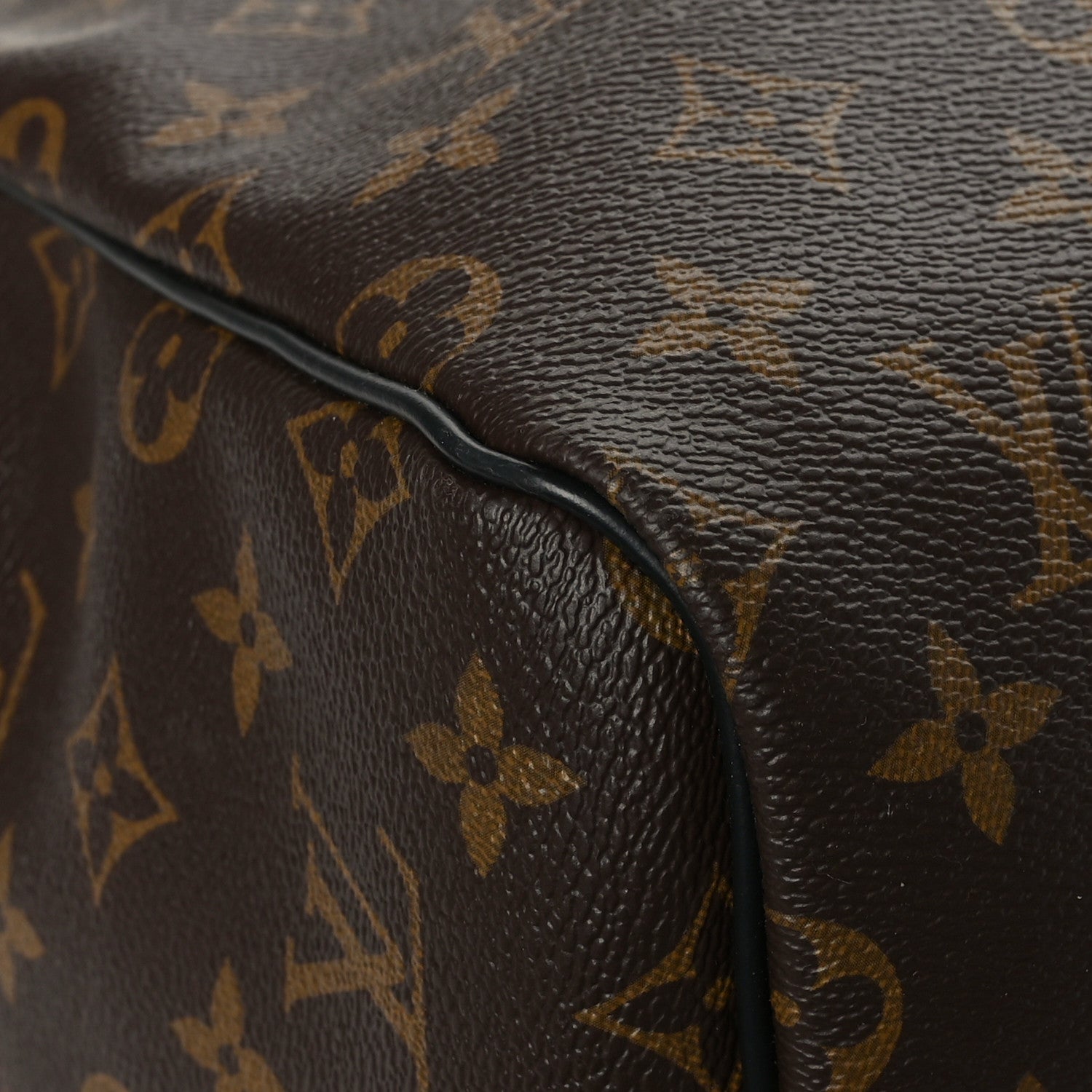 Louis Vuitton Monogram Macassar Keepall Bandouliere 55 7 of 10