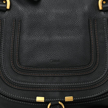 Chloe Calfskin Medium Marcie Satchel Black 8 of 10
