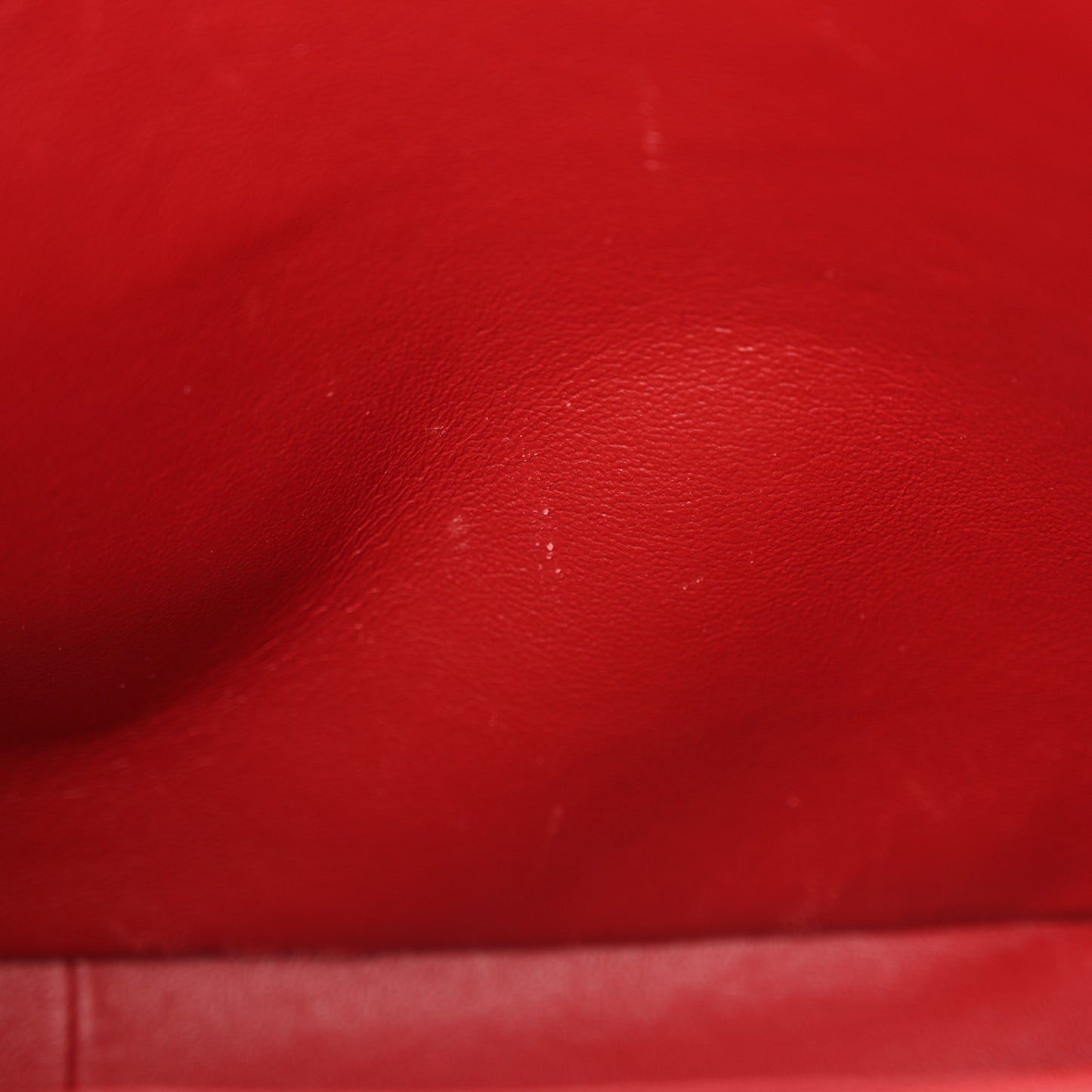 Lambskin Quilted Maxi Double Flap Red