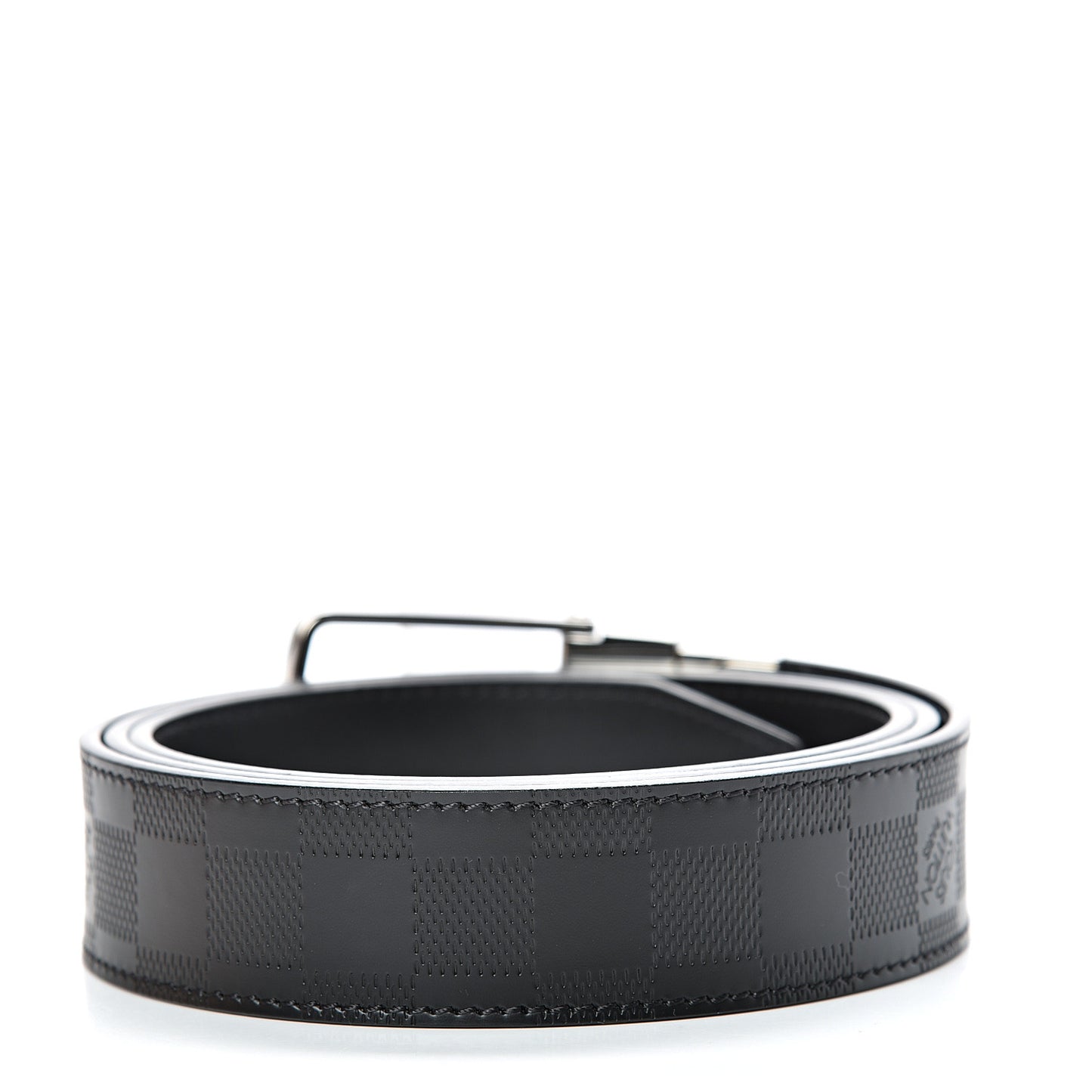 Damier Infini Calfskin 35mm Belt 100 40 Black