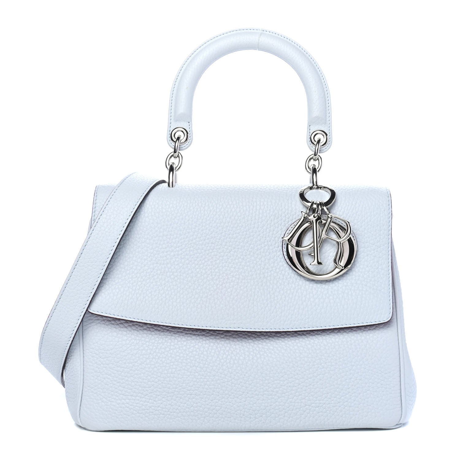 Christian Dior Bullcalf Small Be Dior Flap Light Blue Pink 1 of 4