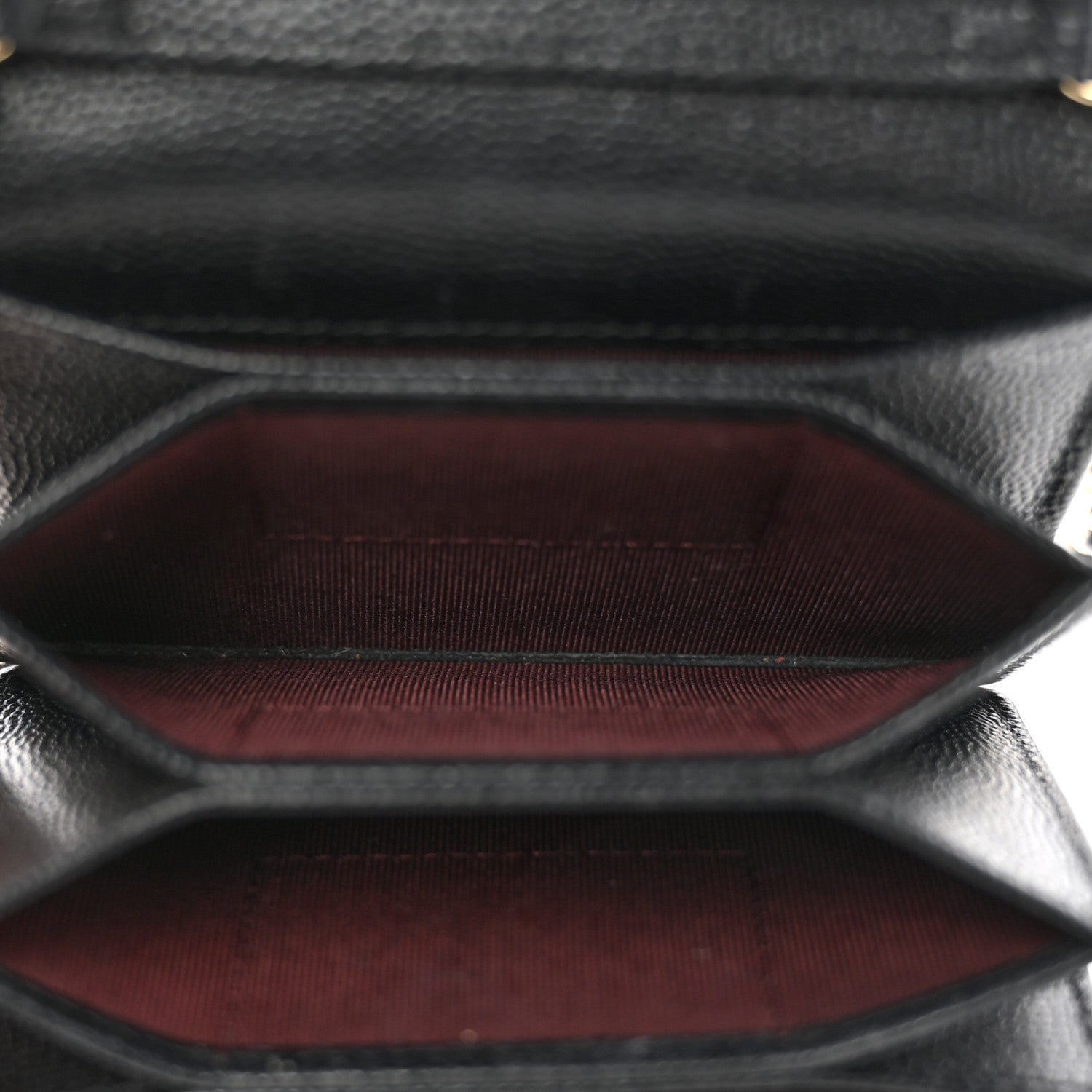 Chanel Caviar Quilted Flap Card Holder On Chain Black 4 of 10